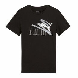 Puma|T-Shirt de Desporto de Manga Curta Puma Run Graphic Verde limão