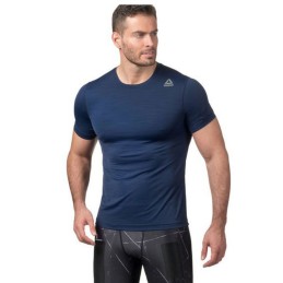 Camisola de Manga Curta Homem Reebok Wor Aactivchill Tech Azul