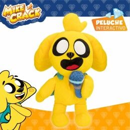 Mikecrack|Peluche com Som Mikecrack Amarelo 29 cm