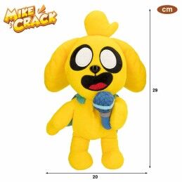 Mikecrack|Peluche com Som Mikecrack Amarelo 29 cm