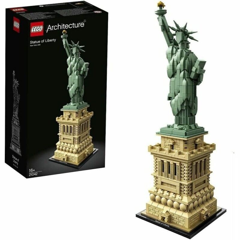 Lego|Jogo de Construção Lego Architecture 21042 The Statue of Liberty Multicolor Lego|Jogo de Construção Lego Architecture 21042 The Statue of Liberty Multicolor