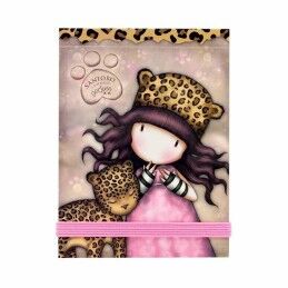 Safta|Bloco de Notas Safta Purrrrrfect love Leopardo