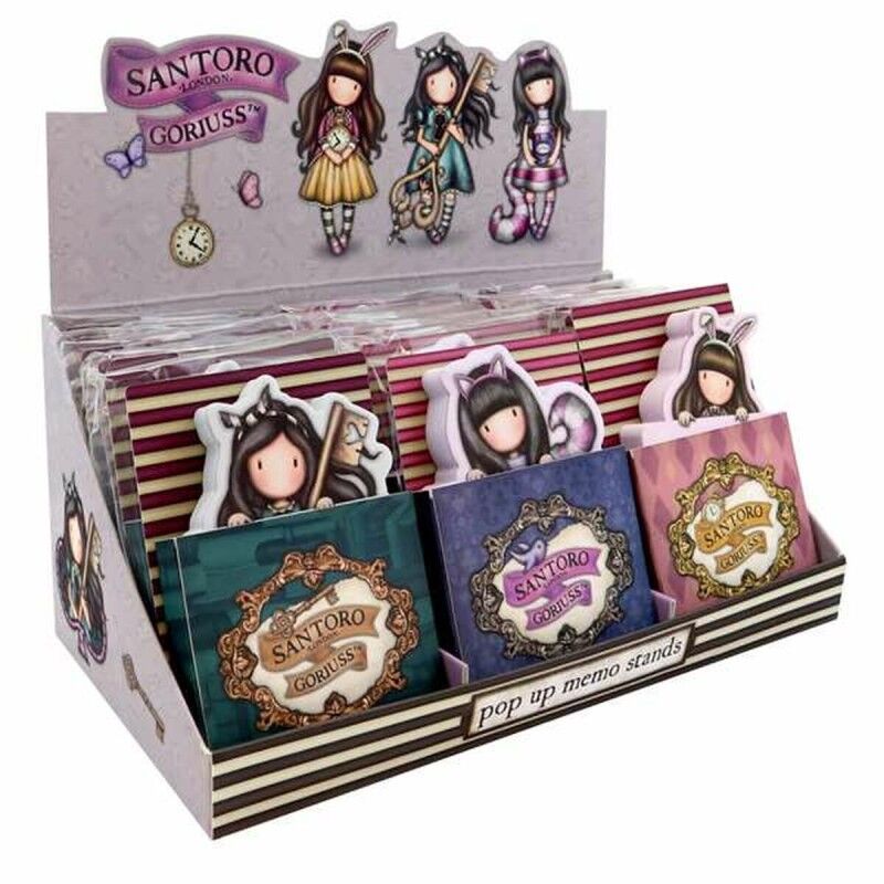 Safta|Bloco de Notas Safta Cheshire cat Azul Roxo