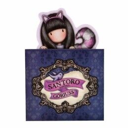 Safta|Bloco de Notas Safta Cheshire cat Azul Roxo