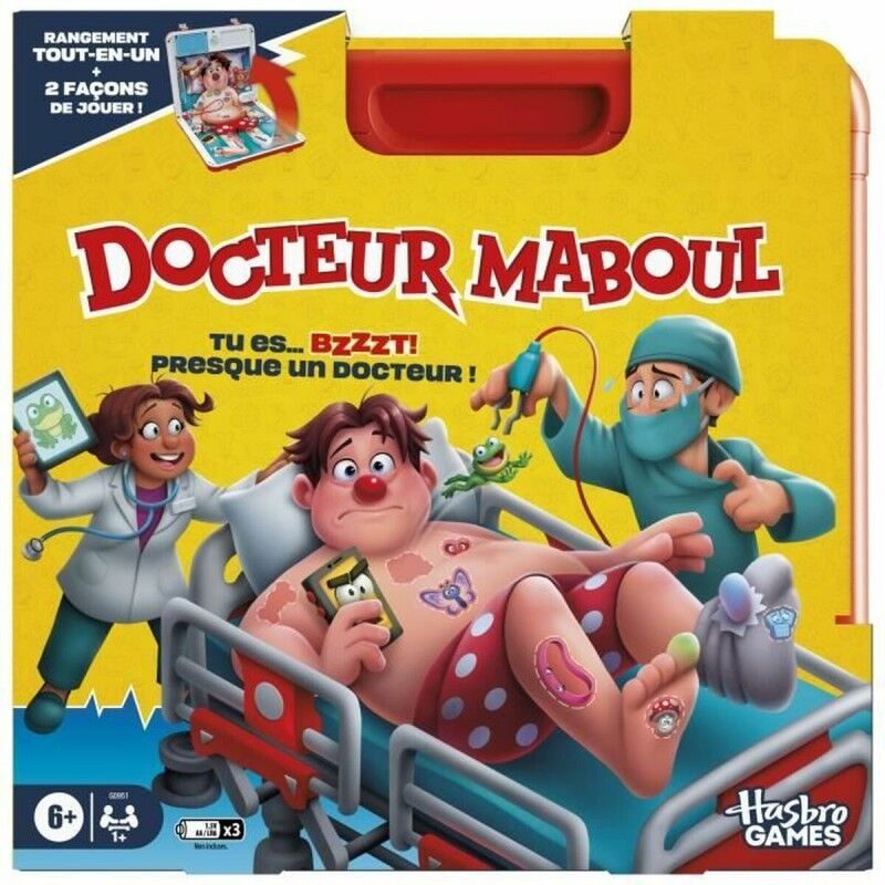 Hasbro|Jogo de Mesa Hasbro Docteur Maboul Hasbro|Jogo de Mesa Hasbro Docteur Maboul