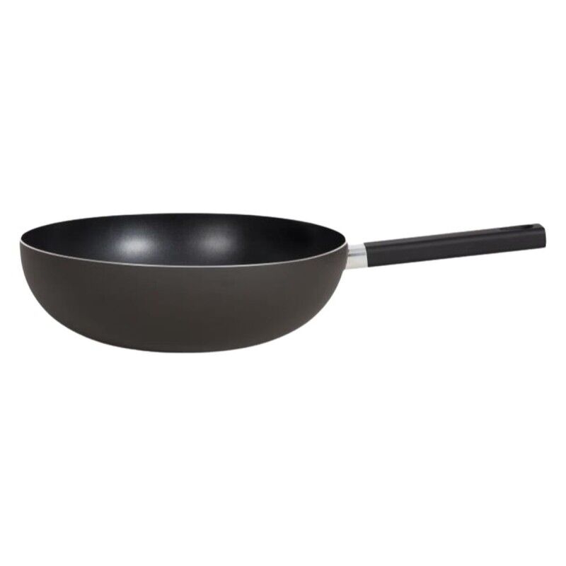 Livoo|Frigideira Wok Livoo Preto Alumínio Ø 32 cm Livoo|Frigideira Wok Livoo Preto Alumínio Ø 32 cm