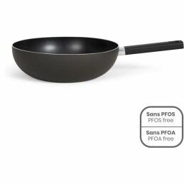Livoo|Frigideira Wok Livoo Preto Alumínio Ø 32 cm