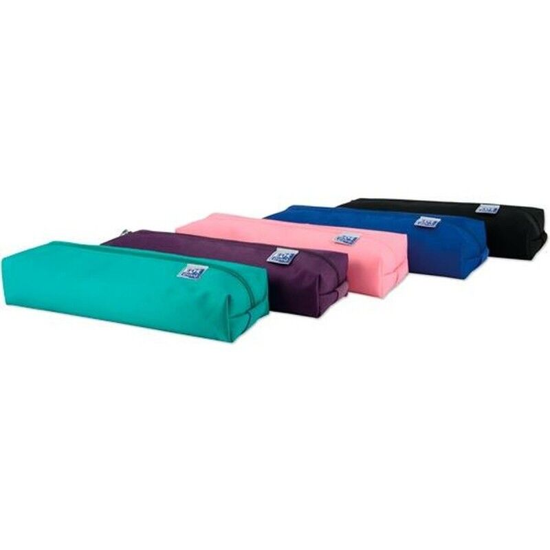 Oxford|Bolsa Escolar Oxford 400150280 Multicolor 22 x 7 x 3,5 cm (5 Unidades)