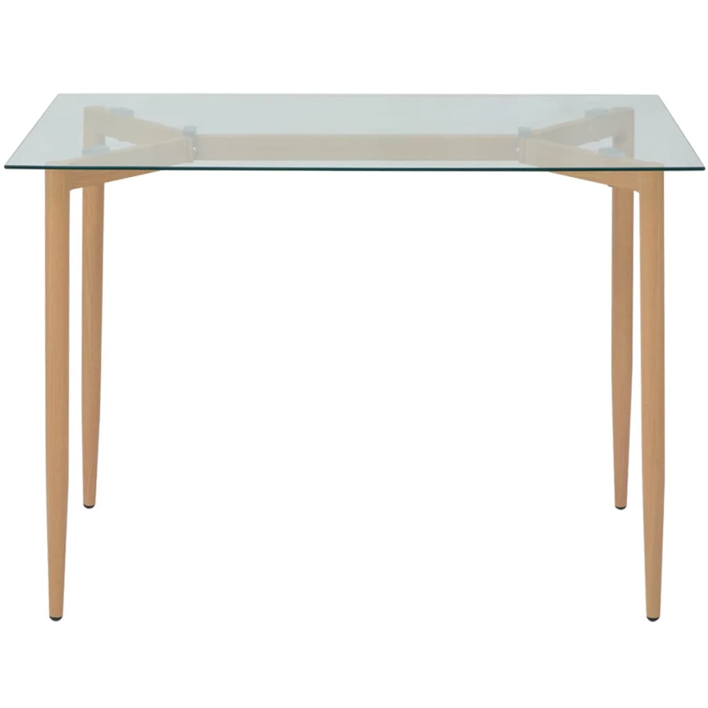 vidaXL Mesa de jantar 118x68x75 cm