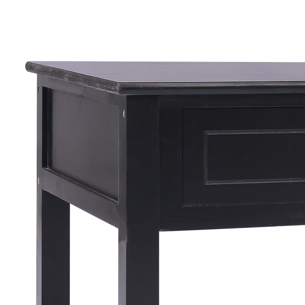 vidaXL Mesa de centro 100x50x45 cm madeira preto