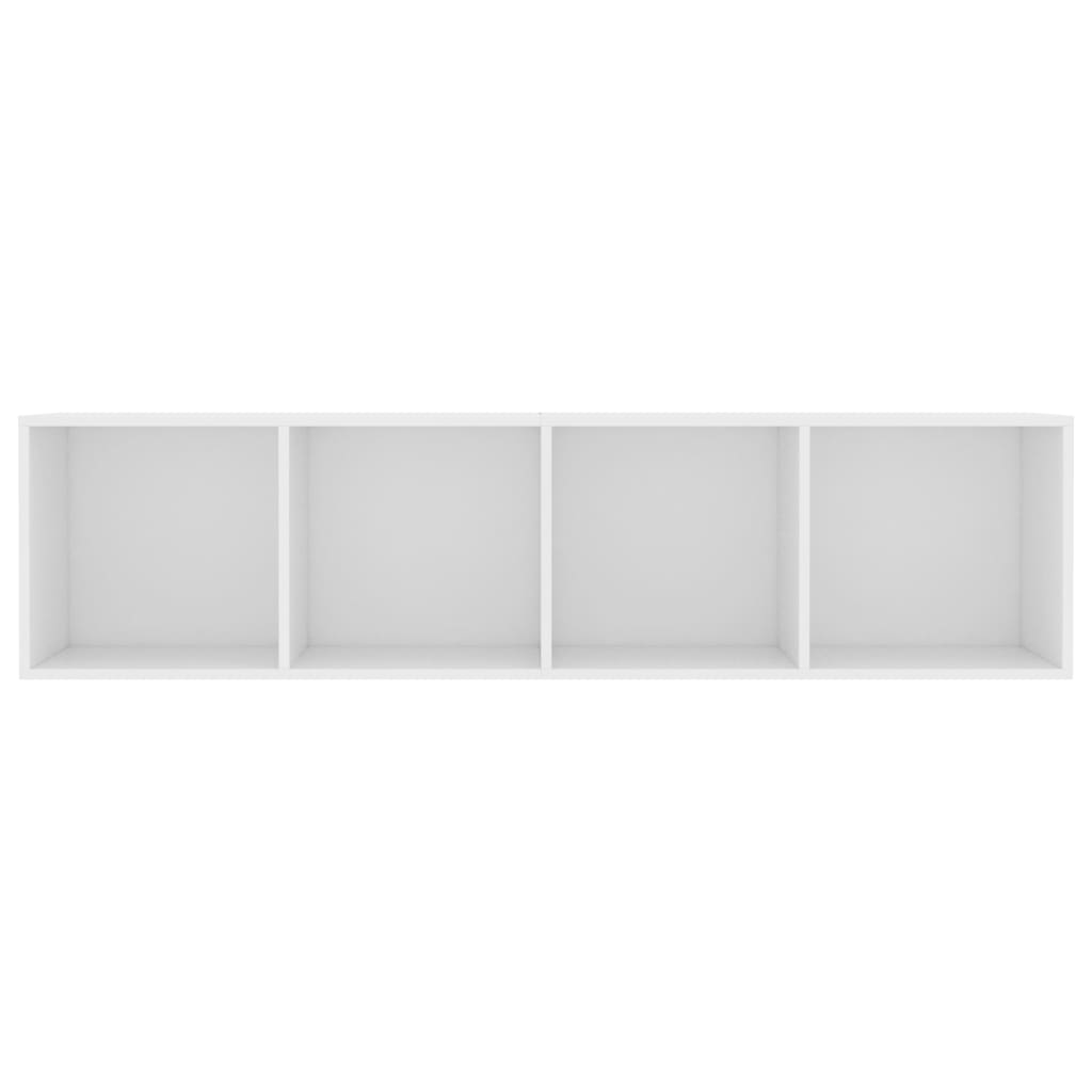 vidaXL Estante/móvel de TV 143x30x36 cm branco