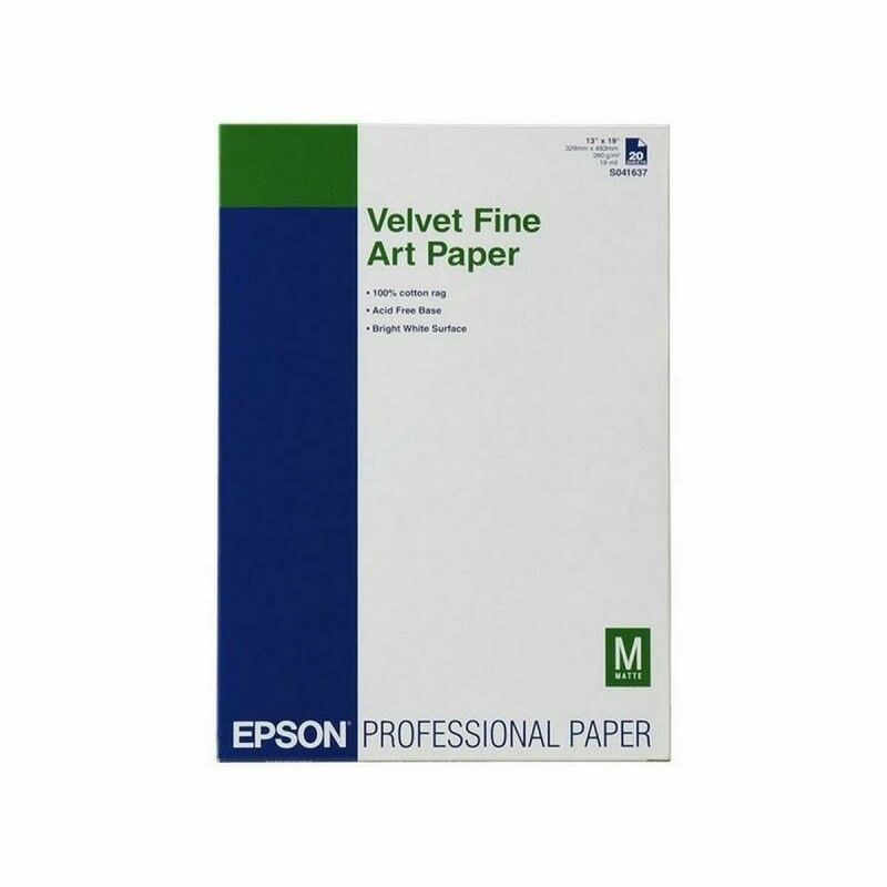 Epson|Pack de Tinta e Papel Fotográfico Epson C13S041637 A3 20 Folhas Epson|Pack de Tinta e Papel Fotográfico Epson C13S041637 A3 20 Folhas