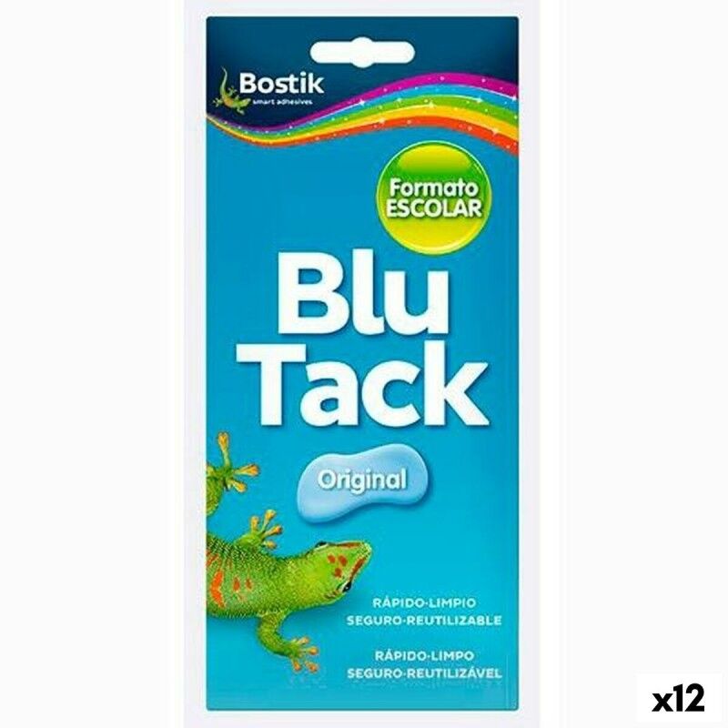 Bostik|Massa de Vidraceiro Bostik Blu Tack Original Azul (12 Unidades) Bostik|Massa de Vidraceiro Bostik Blu Tack Original Azul (12 Unidades)