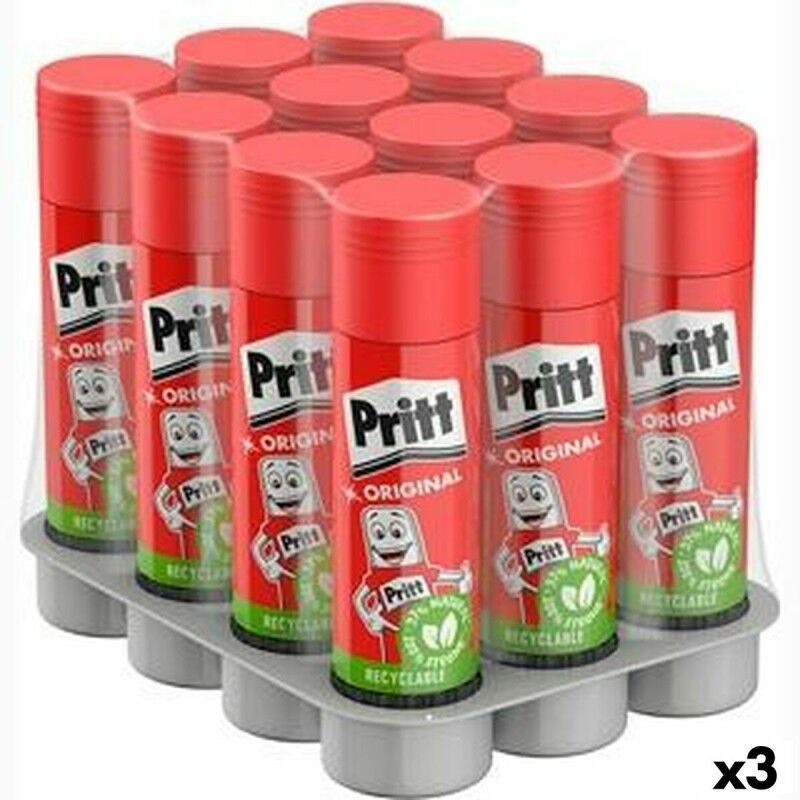 Pritt|Cola de barra Pritt (3 Unidades)