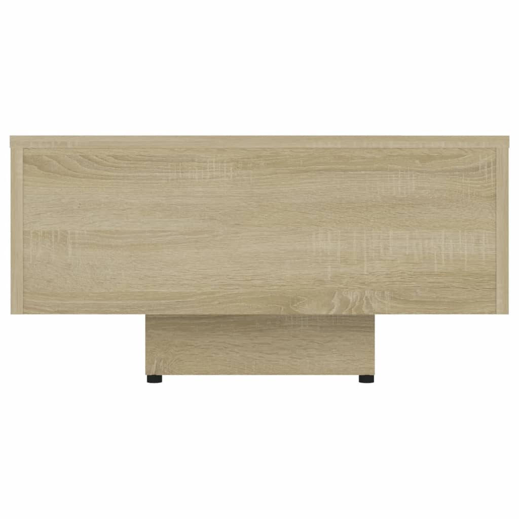 vidaXL Mesa de centro 100x49,5x31 cm derivados madeira carvalho sonoma