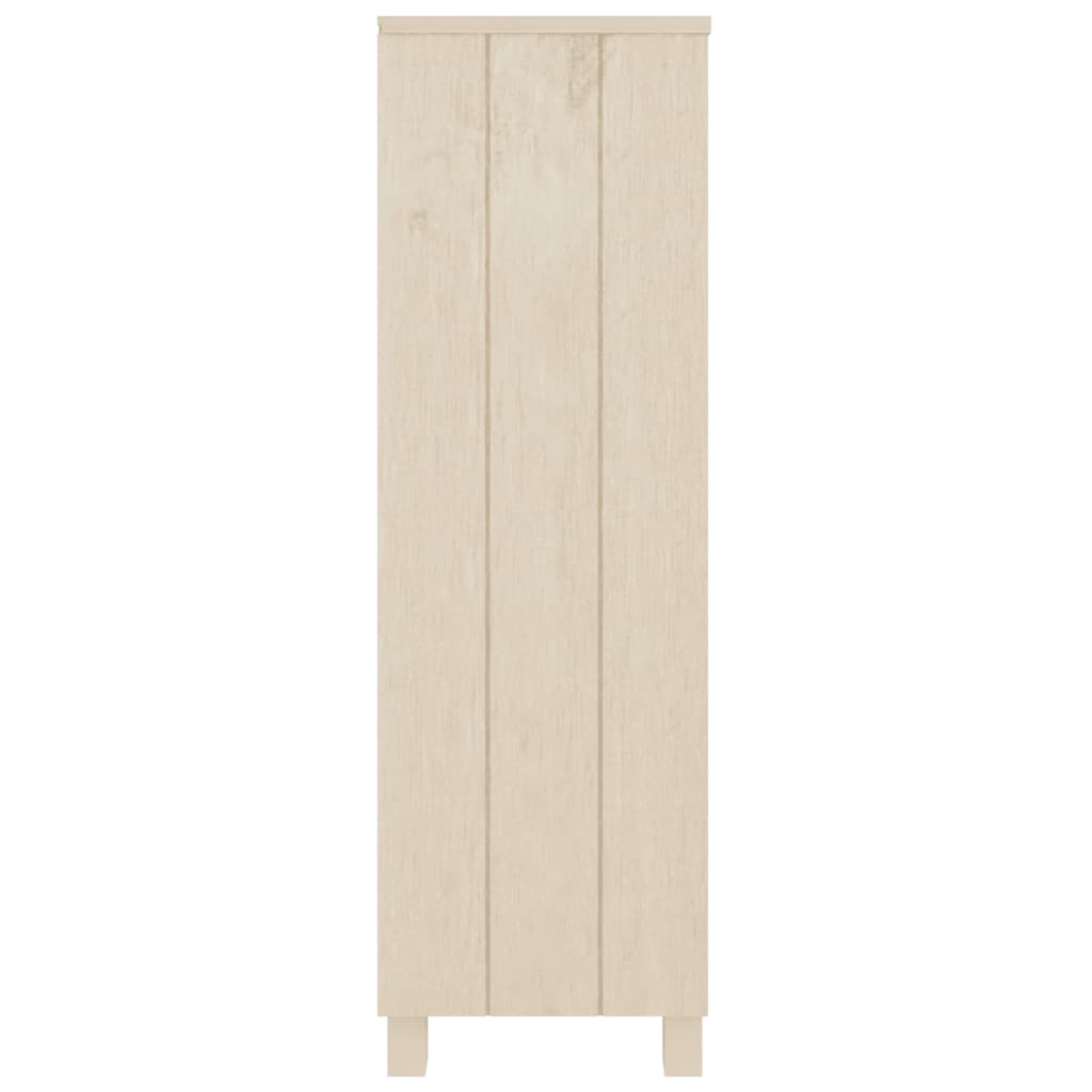 vidaXL Estante HAMAR 85x35x112 cm pinho maciço castanho-mel