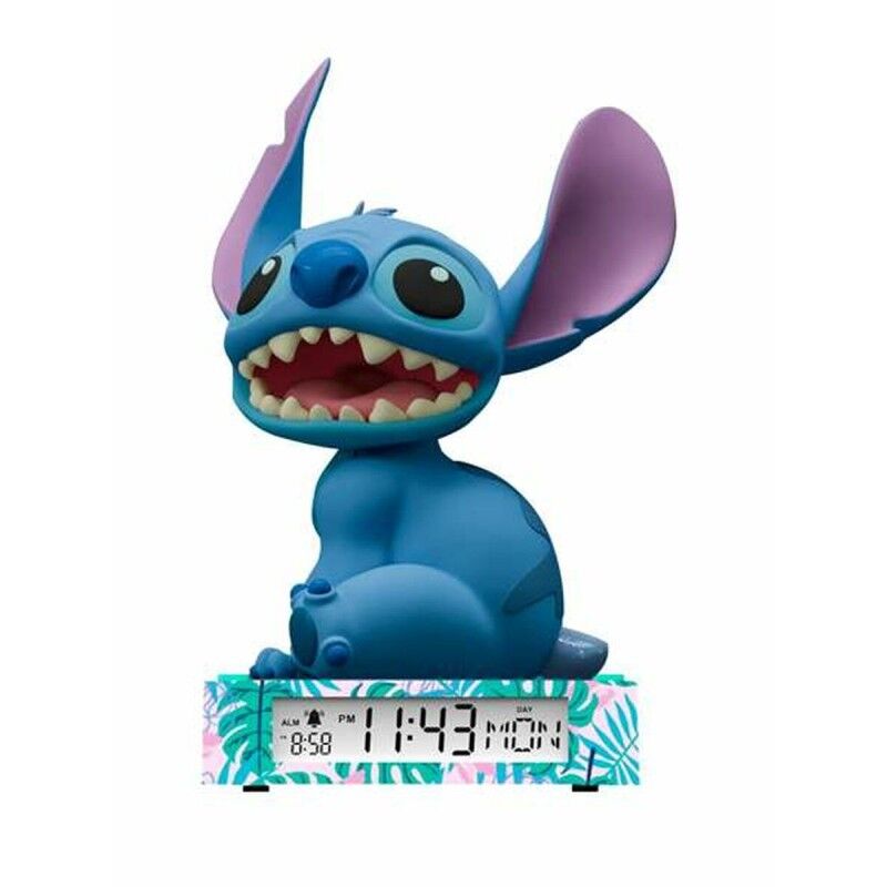 Stitch|Relógio-Despertador Stitch Leve Data Stitch|Relógio-Despertador Stitch Leve Data