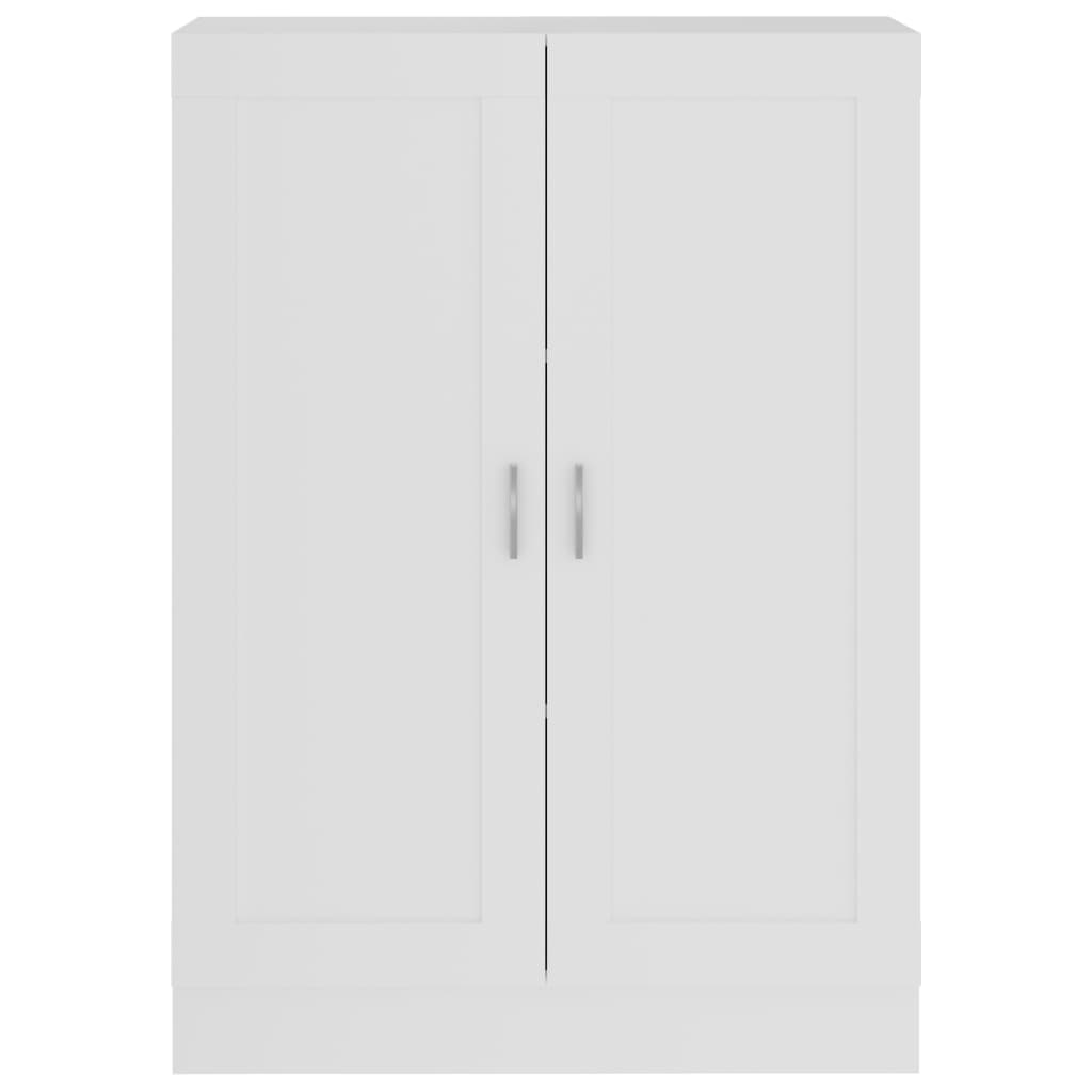 vidaXL Estante 82,5x30,5x115 cm contraplacado branco