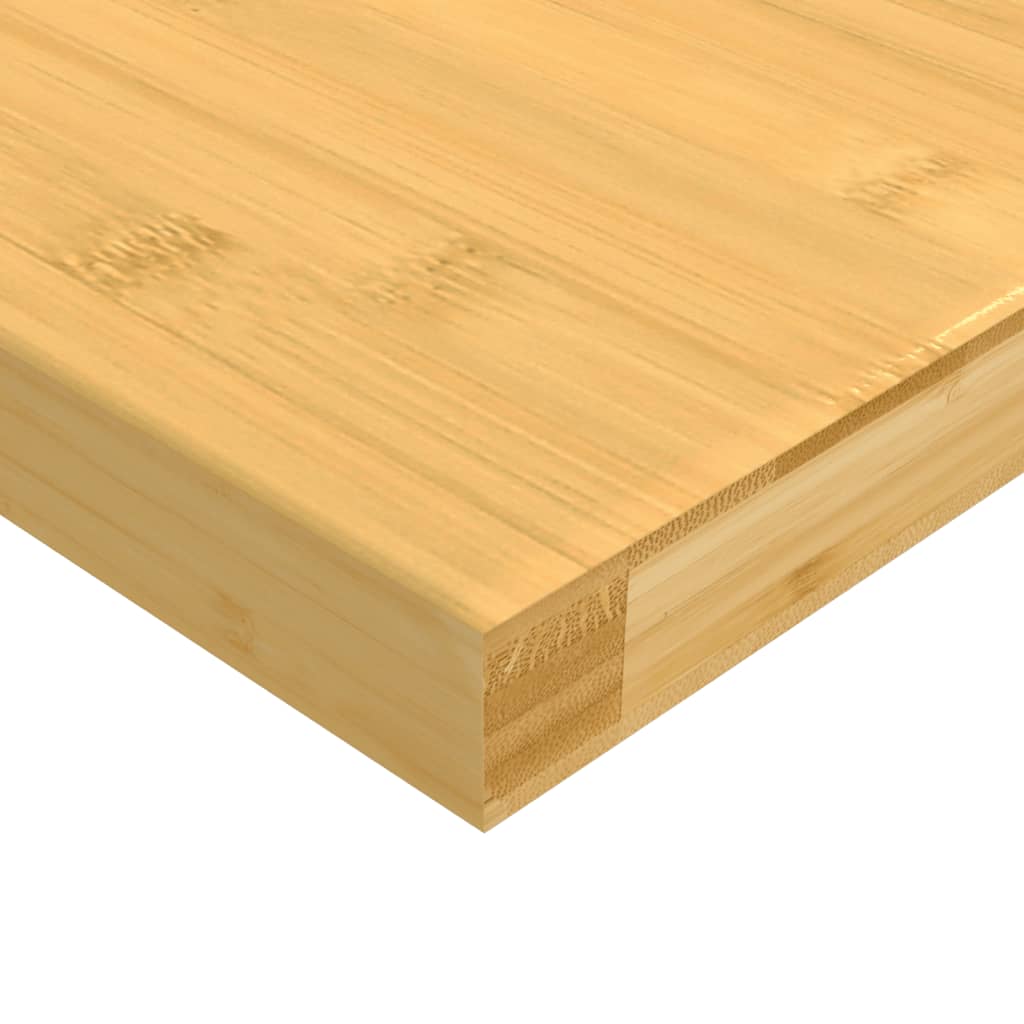 vidaXL Prateleira de parede 80x20x2,5 cm bambu