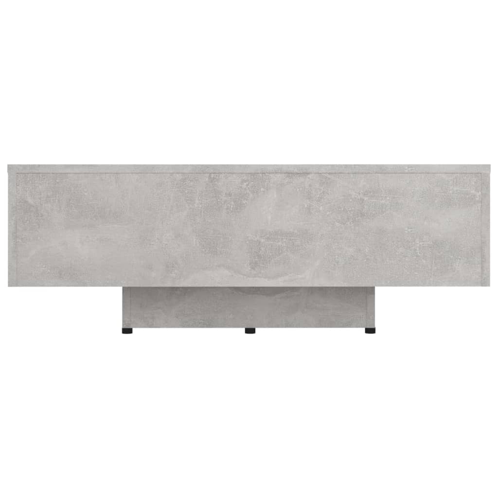 vidaXL Mesa de centro 85x55x31 cm contraplacado cinzento cimento