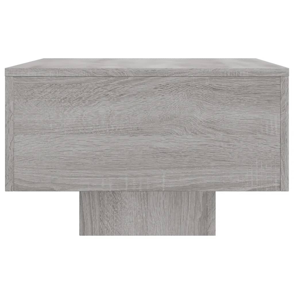 vidaXL Mesa de centro 100x49,5x31 cm derivados de madeira cinza sonoma