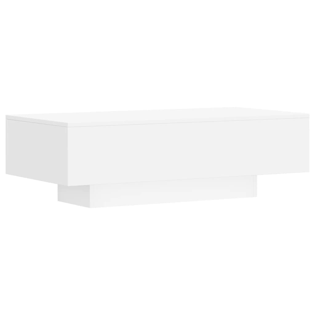 vidaXL Mesa de centro 100x49,5x31 cm derivados de madeira branco