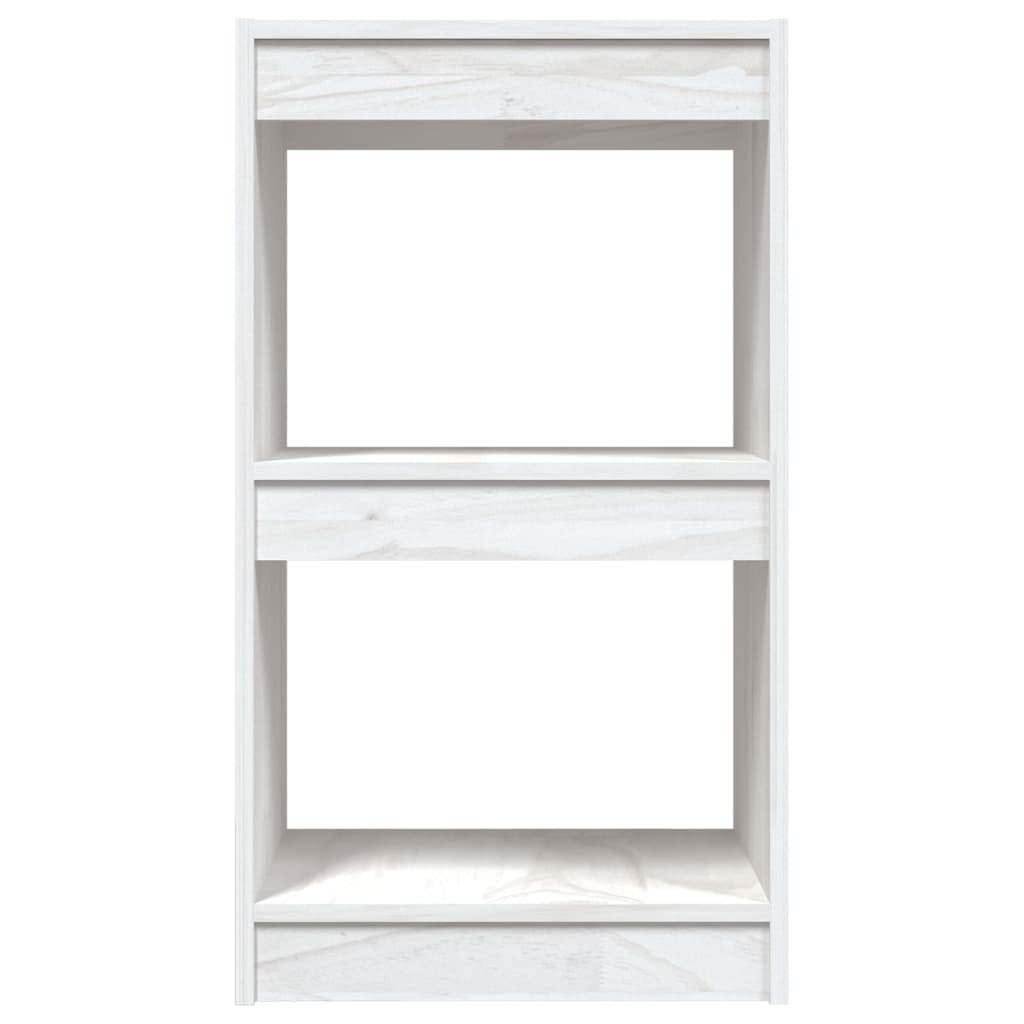 vidaXL Estante 40x30x71,5 cm pinho maciço branco