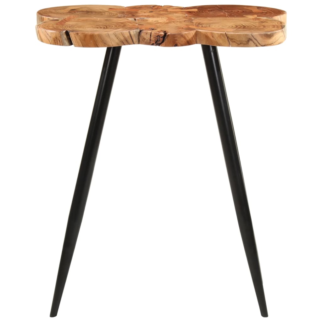 vidaXL Mesa de bar tronco de madeira 90x54x105 cm acácia maciça