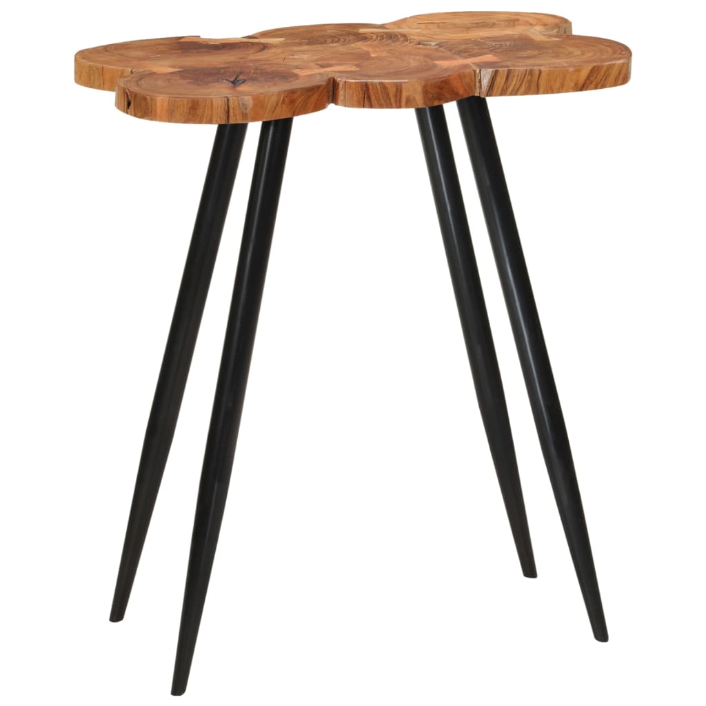 vidaXL Mesa de bar tronco de madeira 90x54x105 cm acácia maciça