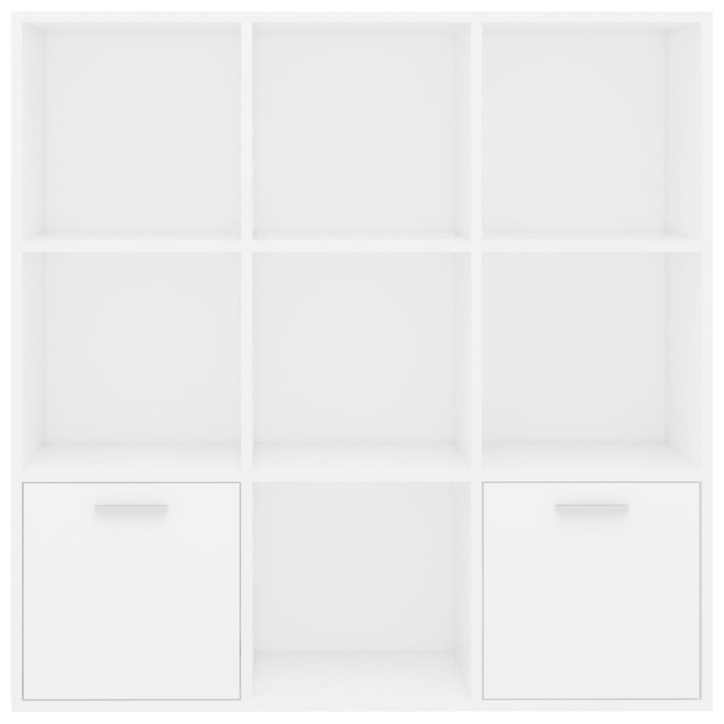 vidaXL Estante 98x30x98 cm derivados de madeira branco