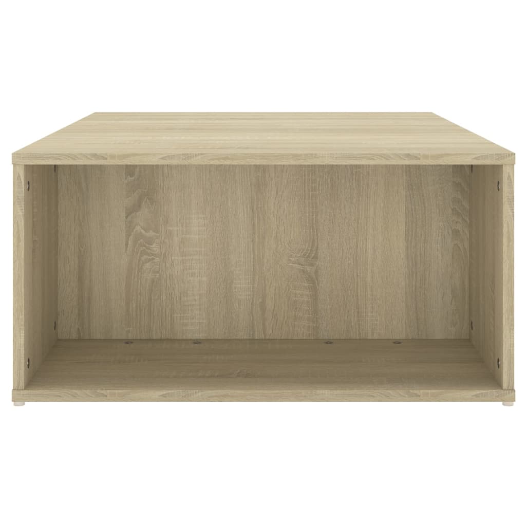 vidaXL Mesa de centro 90x67x33 cm contraplacado carvalho sonoma