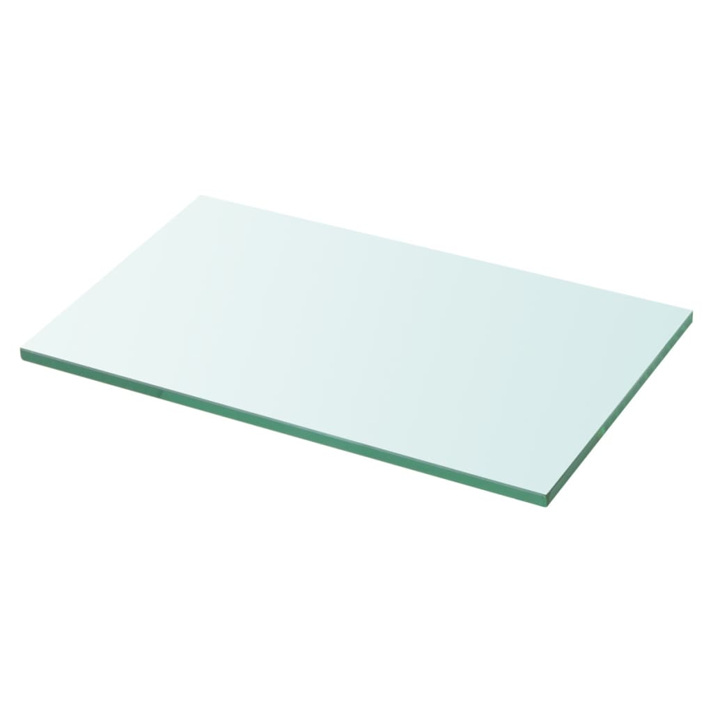 vidaXL Prateleiras 2 pcs 30x12 cm vidro transparente