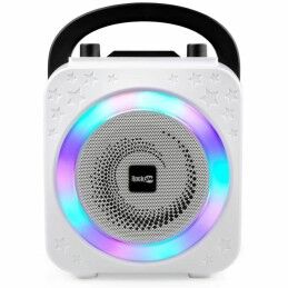 RockJam|Altifalante Bluetooth com microfone para karaoke RockJam Disco Light RJPS150-BK