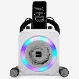 RockJam|Altifalante Bluetooth com microfone para karaoke RockJam Disco Light RJPS150-BK