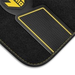 MOMO|Conjunto de Tapetes de Carro MOMO MOMLCM4FUBG Universal 4 Peças