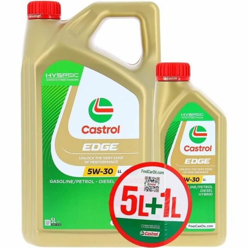 Castrol|Óleo de Motor para Automóveis Castrol Edge 5W 30 6 L
