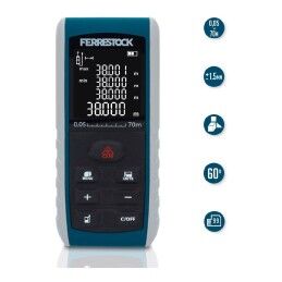 Ferrestock|Medidor Ferrestock Laser 70 m
