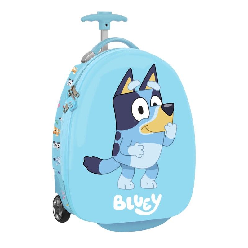Bluey|Trolley de Cabine Bluey Celeste 16'' 23 L 28 x 43 x 23 cm Infantil Bluey|Trolley de Cabine Bluey Celeste 16'' 23 L 28 x 43 x 23 cm Infantil
