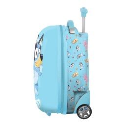 Bluey|Trolley de Cabine Bluey Celeste 16'' 23 L 28 x 43 x 23 cm Infantil