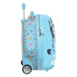 Bluey|Trolley de Cabine Bluey Celeste 16'' 23 L 28 x 43 x 23 cm Infantil