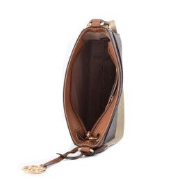Michael Kors|Bolsa Mulher Michael Kors 35S4GTVC5B-BROWN Castanho 24 x 18 x 6 cm