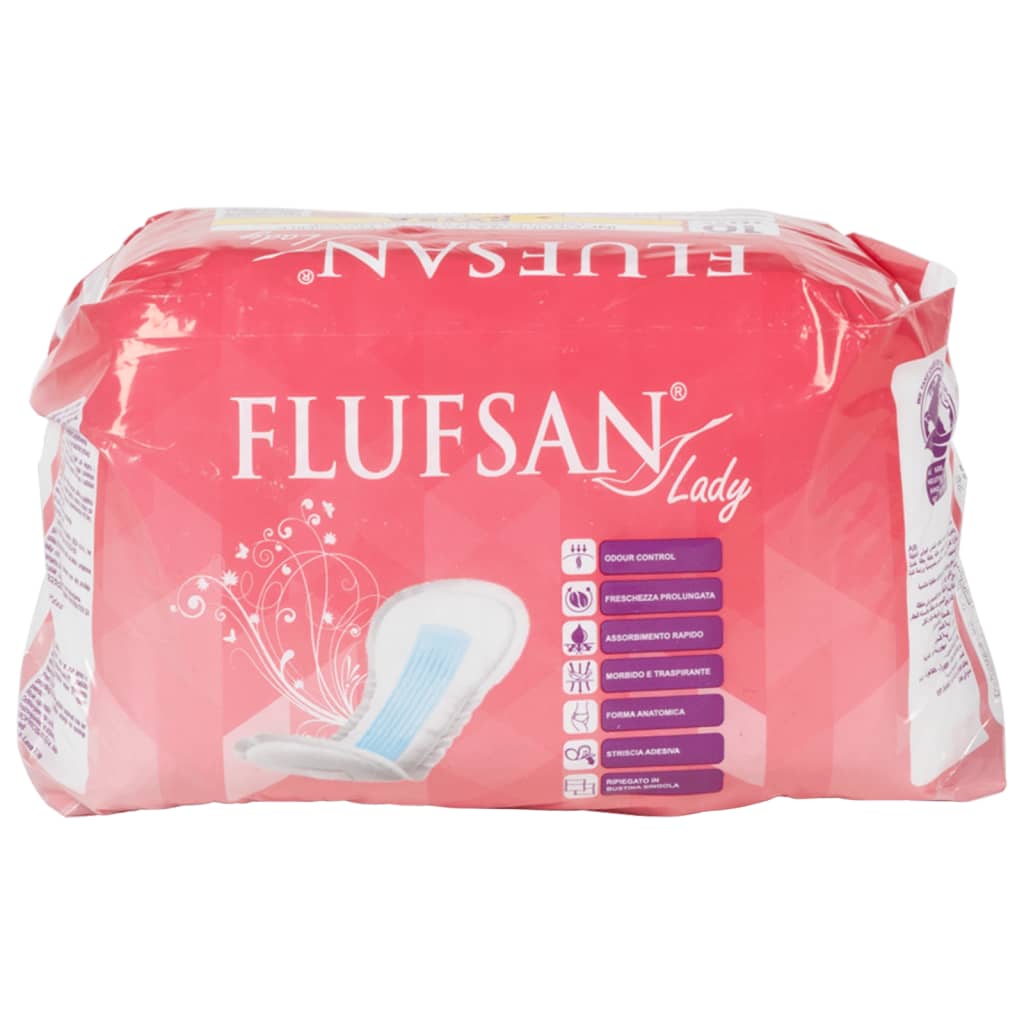 Flufsan Protetor absorvente feminino 120 pcs