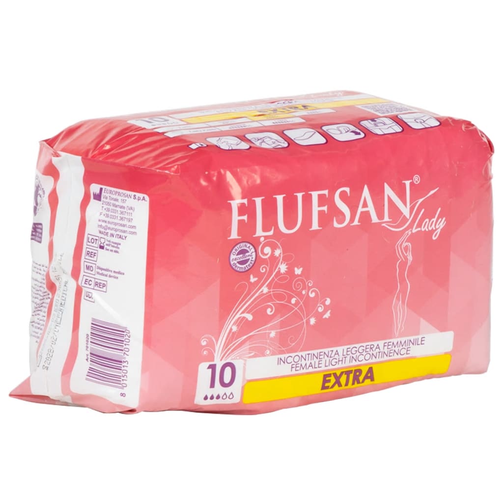 Flufsan Protetor absorvente feminino 120 pcs