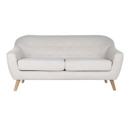 DKD Home Decor|Sofá DKD Home Decor Castanho Linho Madeira da borracha Tradicional (122 x 69 x 72 cm)
