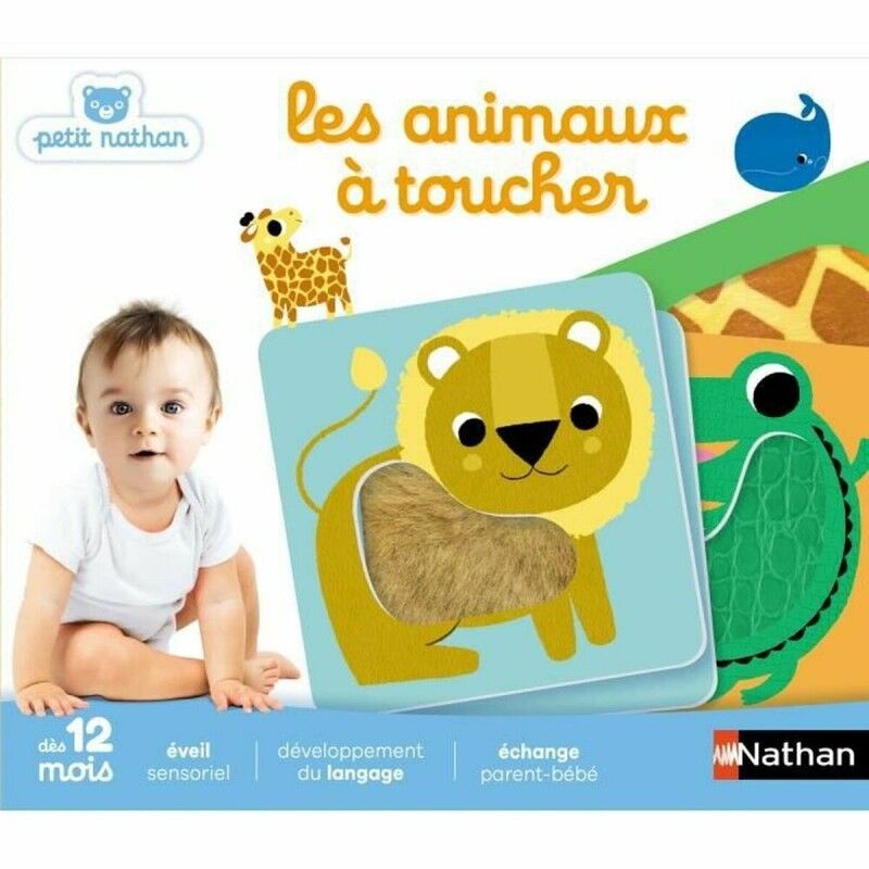 Nathan|Jogo de Mesa Nathan Animals to Touch (FR)