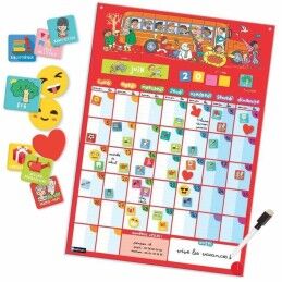 Nathan|Jogo de Mesa Nathan My Perpetual Magnetic Calendar (FR)