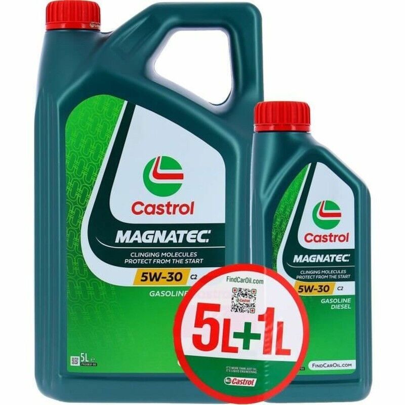 Castrol|Óleo de Motor para Automóveis Castrol Magnatec 6 L