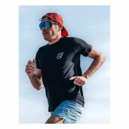 Compressport|Camisola de Manga Curta Homem Compressport Performance Preto