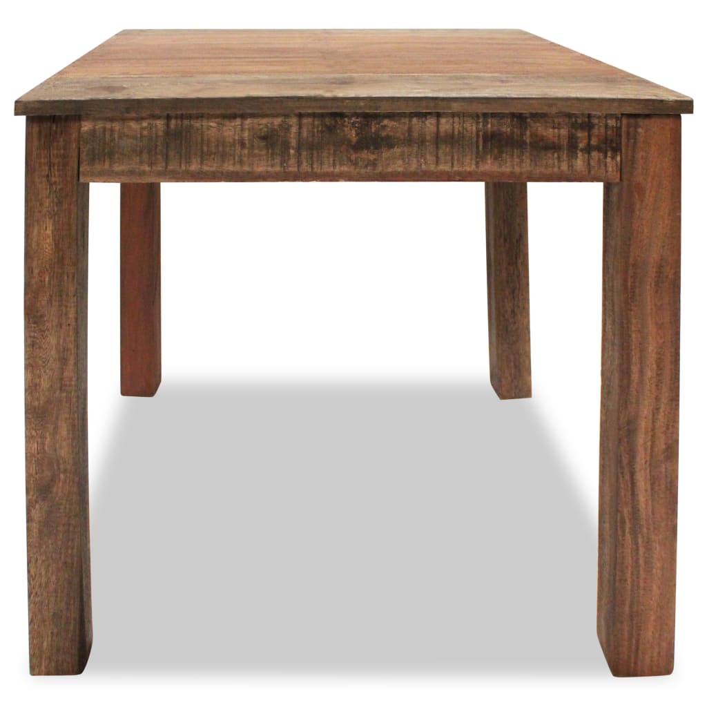 vidaXL Mesa de jantar madeira reciclada maciça 82x80x76 cm