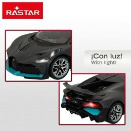 Bugatti|Carro Rádio Controlo Bugatti Divo 1:14 Cinzento escuro (2 Unidades)